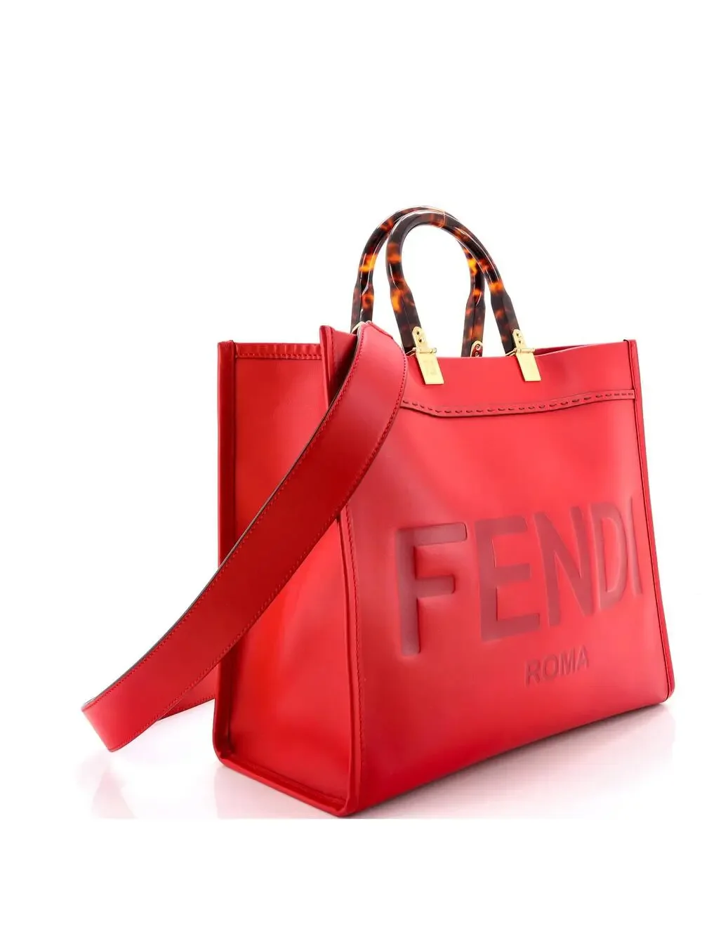 Fendi Sunshine Shopper Tote Leather #322580F19B